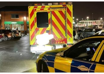 Banned driver caught on “blue light” run in own ambulance