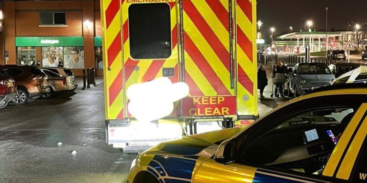 Banned driver caught on “blue light” run in own ambulance