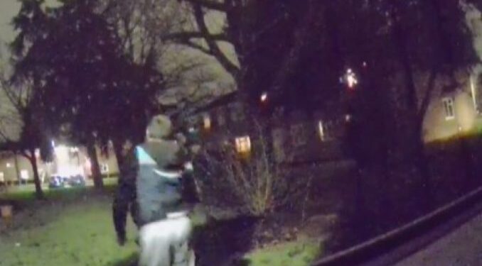 Amazon driver caught on CCTV having a “number 2” outside customers home