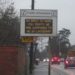 Traffic Management Signs hacked in Burton