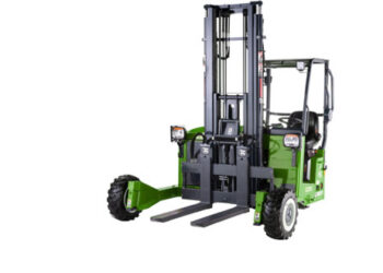 ‘World first’ truck mounted electric forklift launched by HIAB