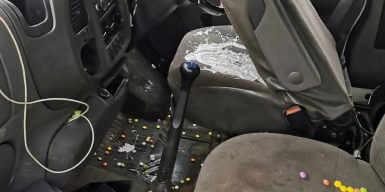 Driver Covers His Seat In ‘Polish & Smarties’ After Learning That His Vehicle Will Be Seized