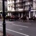 VIDEO | Moped Rider Tries To Overtake Royal Horse Guard Too Close & Gets Kicked By A Horse