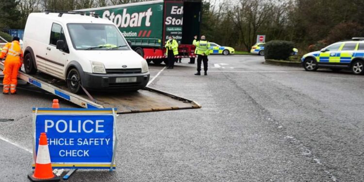 Police utilise unmarked HGV cab to tackle dangerous road users