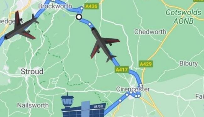 27th Feb — Delays expected as Boeing 727 taken from Kemble to Bristol