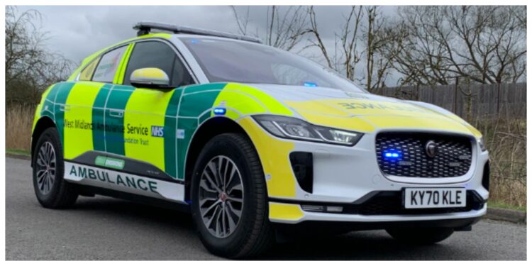 West Mids Ambulance Service Adds All-Electric Jaguars To Emergency Response Fleet