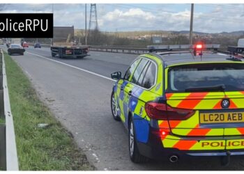 M1 Welfare check finds a sleeping driver and empty vodka bottle