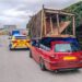 Driver stopped for attempting 30-mile journey with ‘shed’ perched on car roof