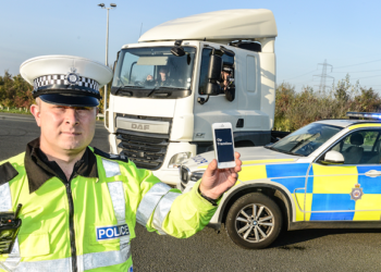 Operation Tramline update 5th April 2021– Unmarked HGV on patrol again