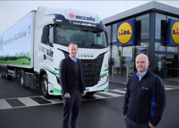 McCulla Iveco’s running on bio-methane generated from Lidl food waste