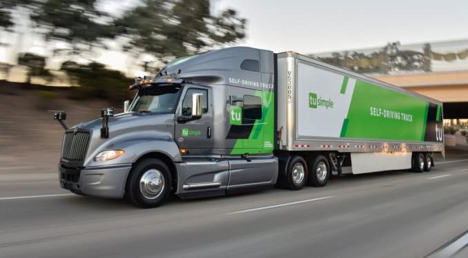TuSimple self-driving truck shaves 10 hours off a 24-hour run