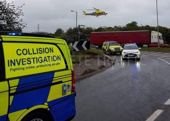 APPEAL: LORRY DRIVER DIES IN #A43 CRASH 