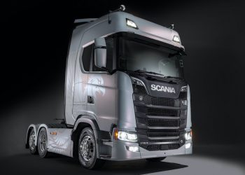 New Scania Flagship Flying Griffin has Landed