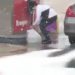 VIDEO | American motorist fills plastic bag with petrol after fuel shortage fear