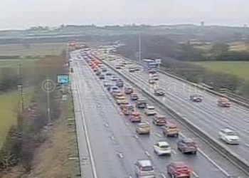 M5 ‘Severe’ delays amid 8 mile queues after truck fire