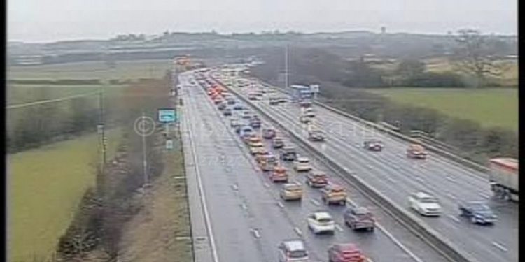 M5 ‘Severe’ delays amid 8 mile queues after truck fire