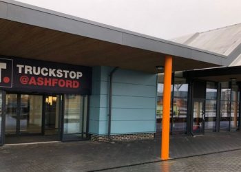 Ashford International Truckstop: “Mega” 650 truck park opens