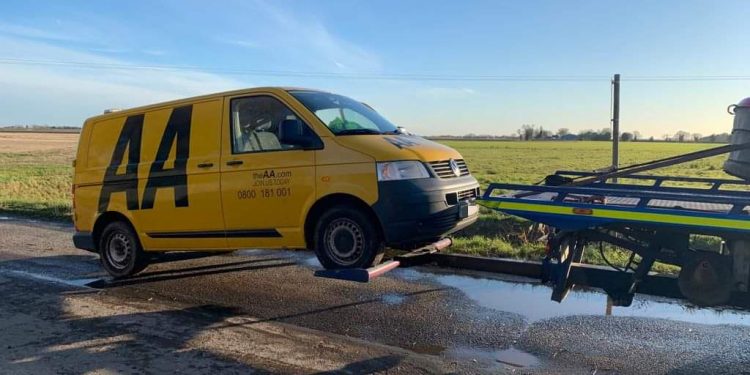 Fake AA Van Seized