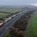 Truck congestion at Dover due to lateral flow test shortage