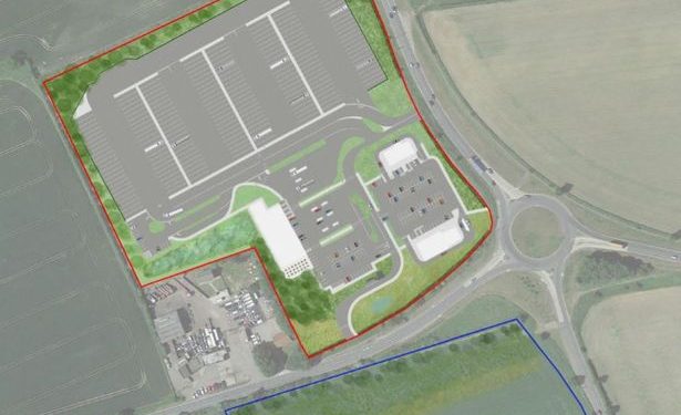 M180 Service Station & Truck Park Proposed