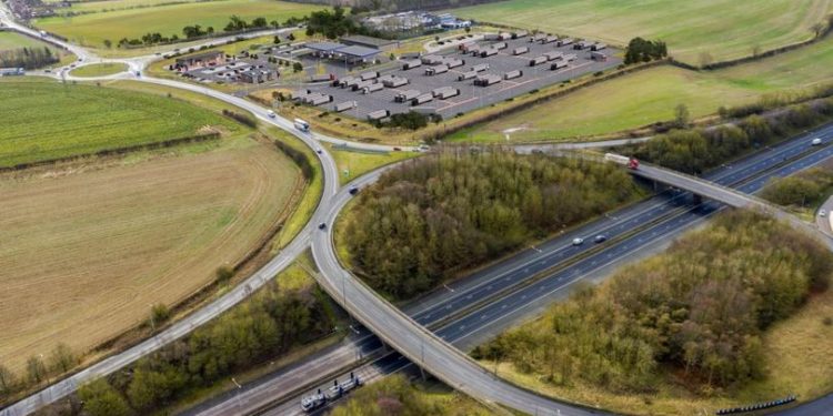 M180 Service Station & Truck Park Proposed