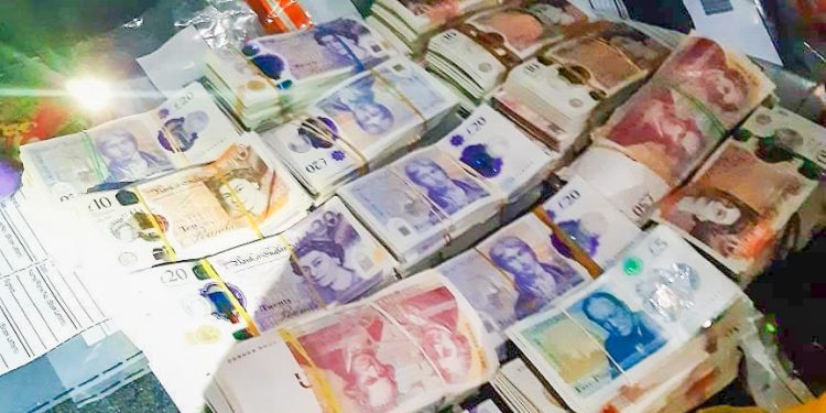 Another huge cash seizure at Sandbach checkpoint