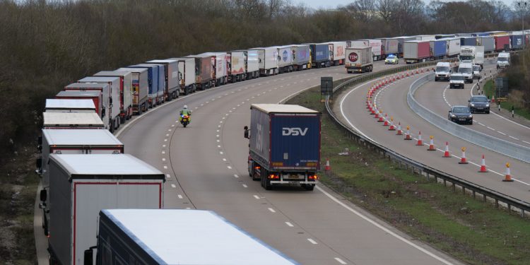 Major queues in Dover as TAP is in place