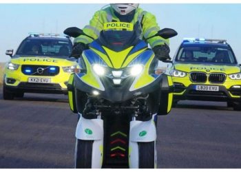 Police to trial hybrid motorbikes