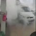 VIDEO OOPS | Car LPG tank explodes