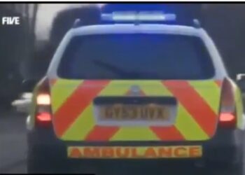 VIDEO OOPS | Police pull over fake ambulance