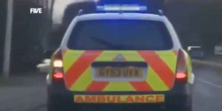 VIDEO OOPS | Police pull over fake ambulance