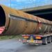 Gwent Police stop truck carrying 50m metal tube on M4