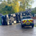 Trucker injured after rollover in Jackfield