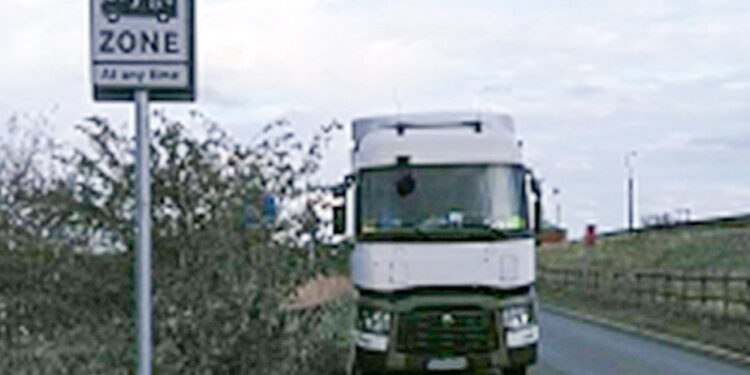 Truckers fined at Tilbury “unofficial truck stop”