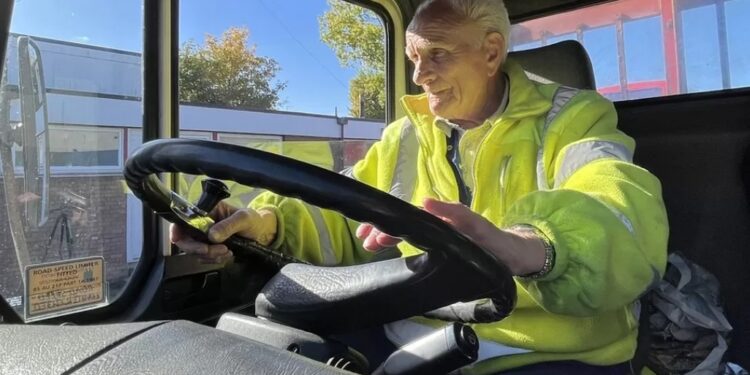 90 Year Old Brian Keeps On Trucking