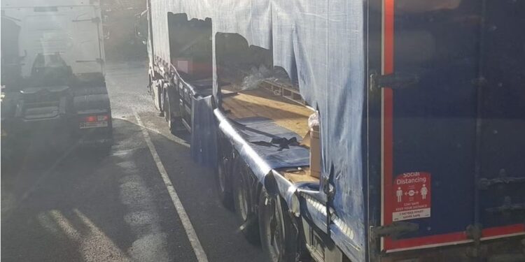 Load theft at Stafford Services