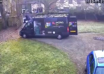 VIDEO OOPS | SuperVanMan to the rescue