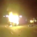 VIDEO | Hero trucker saves woman from burning car