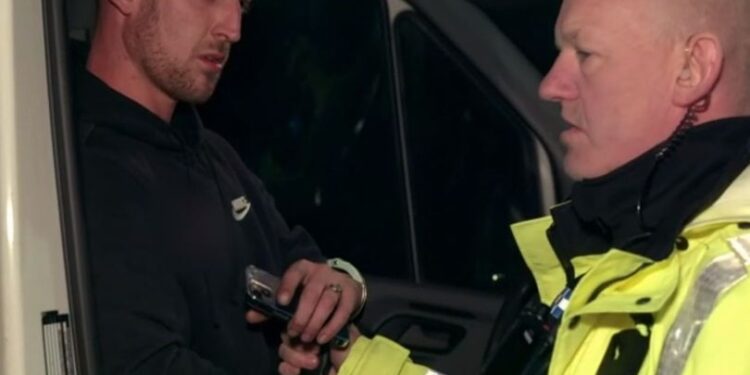 Transporter driver ‘snorting cocaine at the wheel’ caught by police after chase
