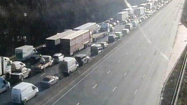 M1 lorry crash: Police appeal for witnesses after trucker death
