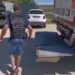 Video | Italian Officials reveal hidden smuggling compartment in trailer
