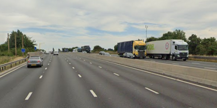 Pedestrian, 43, dies after being hit by truck on M6 near Stafford