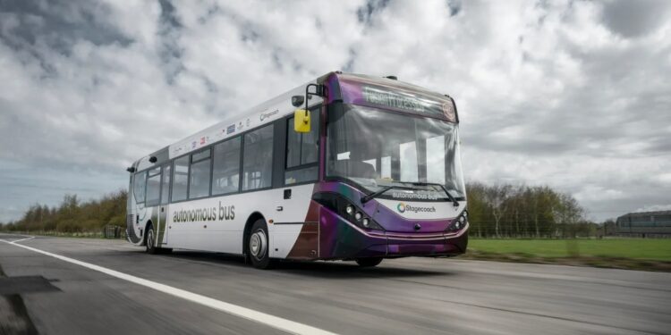 The world’s first self-driving public bus fleet is rolling out in Scotland