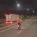 VIDEO OOPS | Trucker leaves Calais on wrong side of the carriageway