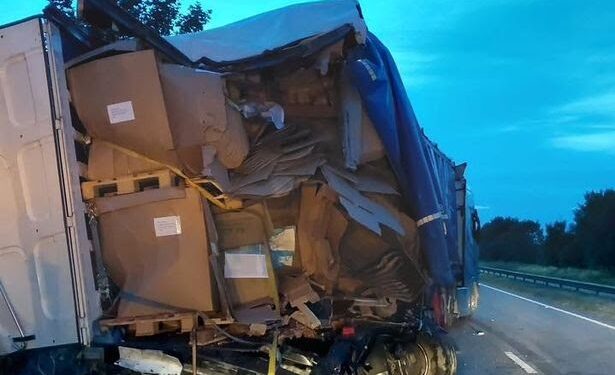 Trucker suffers life-threatening injuries after crash near Immingham