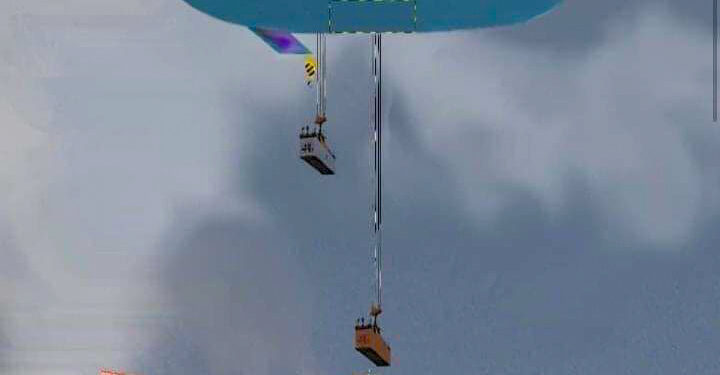 Cargo Airships to Reduce Truck Requirements