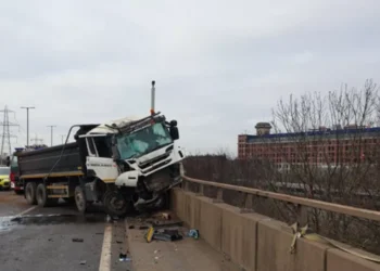 M6 Truck Driver Survives Horrific Crash Near Birmingham