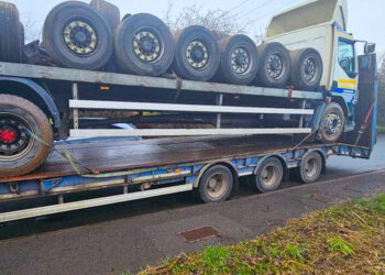 Driver dealt with for insecure load