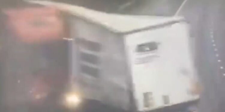 VIDEO | HGV Blowout Caused M6 Closure