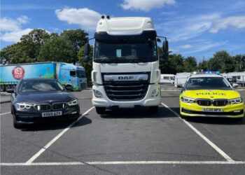 Operation Tramline Nabs Truckers Watching Films